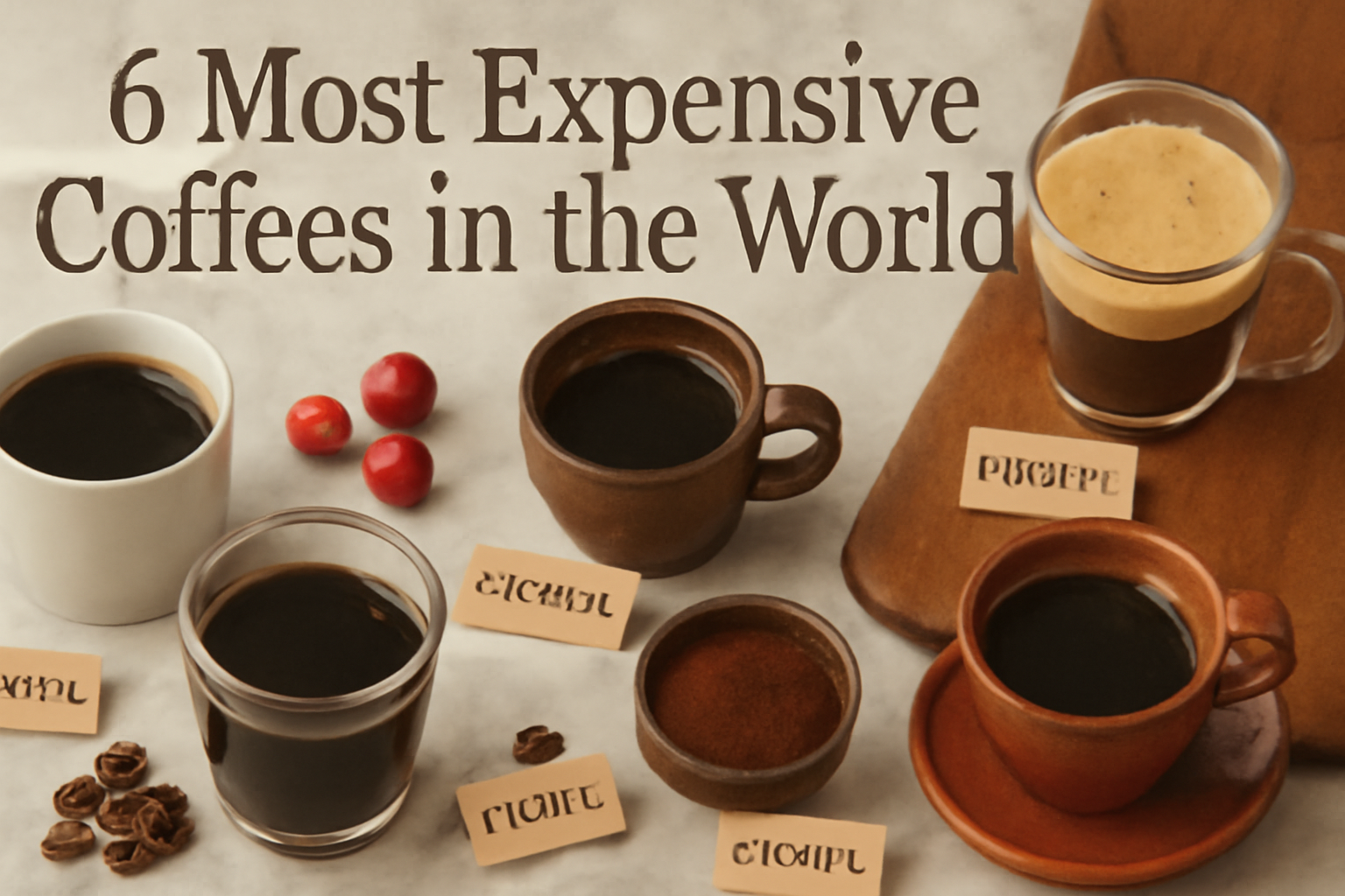 6 Most Expensive Coffees in the World Ultimate Guide