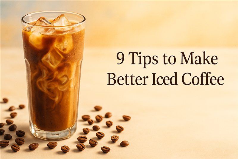 9 Tips to Make Better Iced Coffee