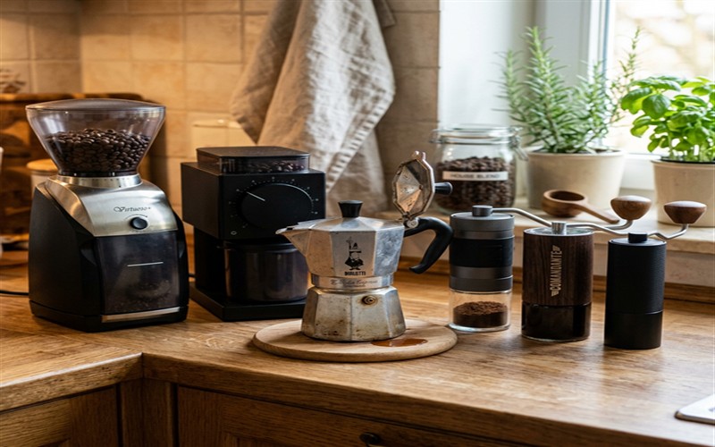 5 Best Budget Coffee Grinders for Moka Pot Under $50 (2025 Guide)