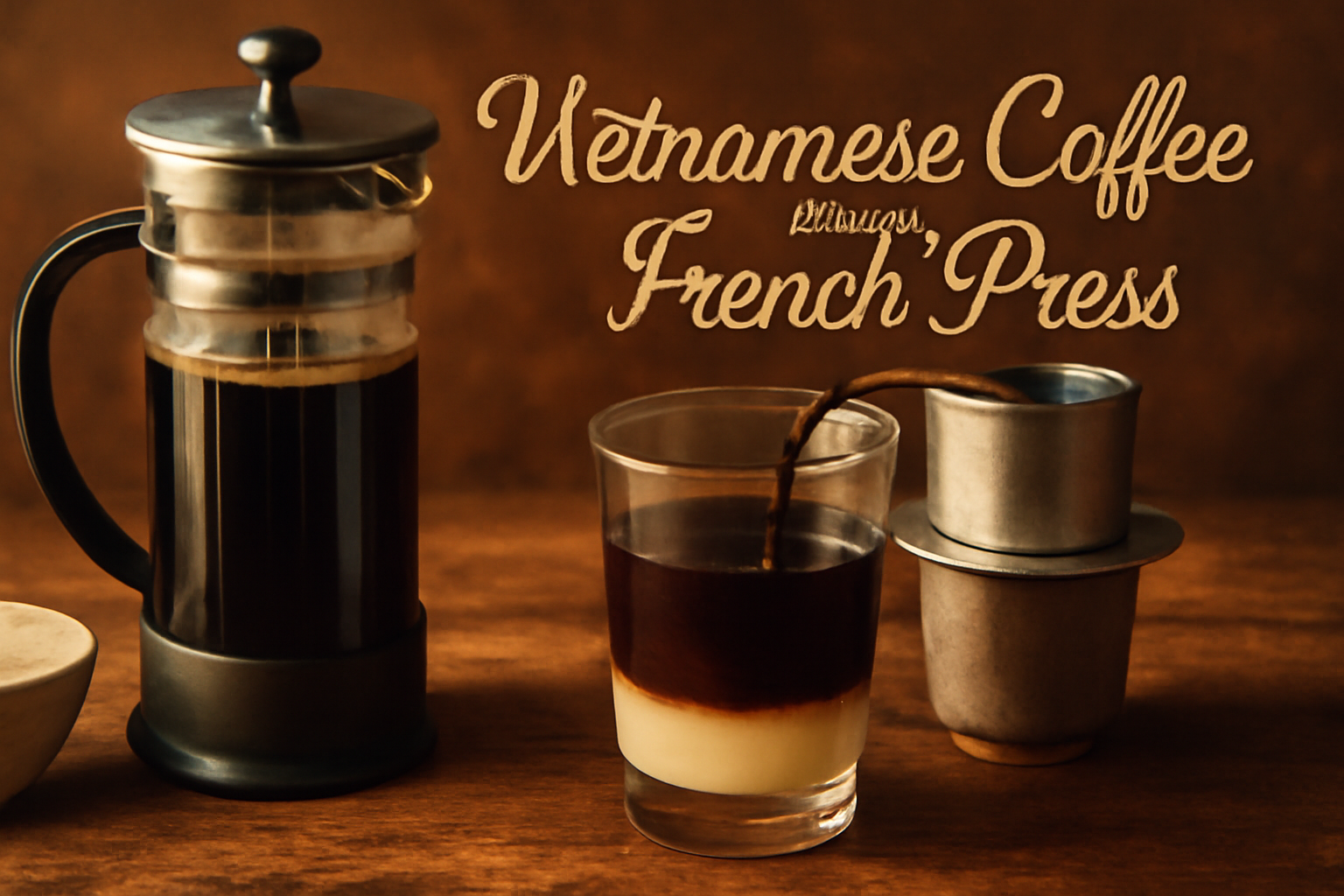 Vietnamese Coffee French Press