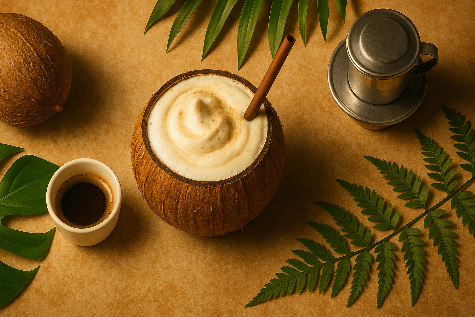 Vietnamese Coconut Coffee