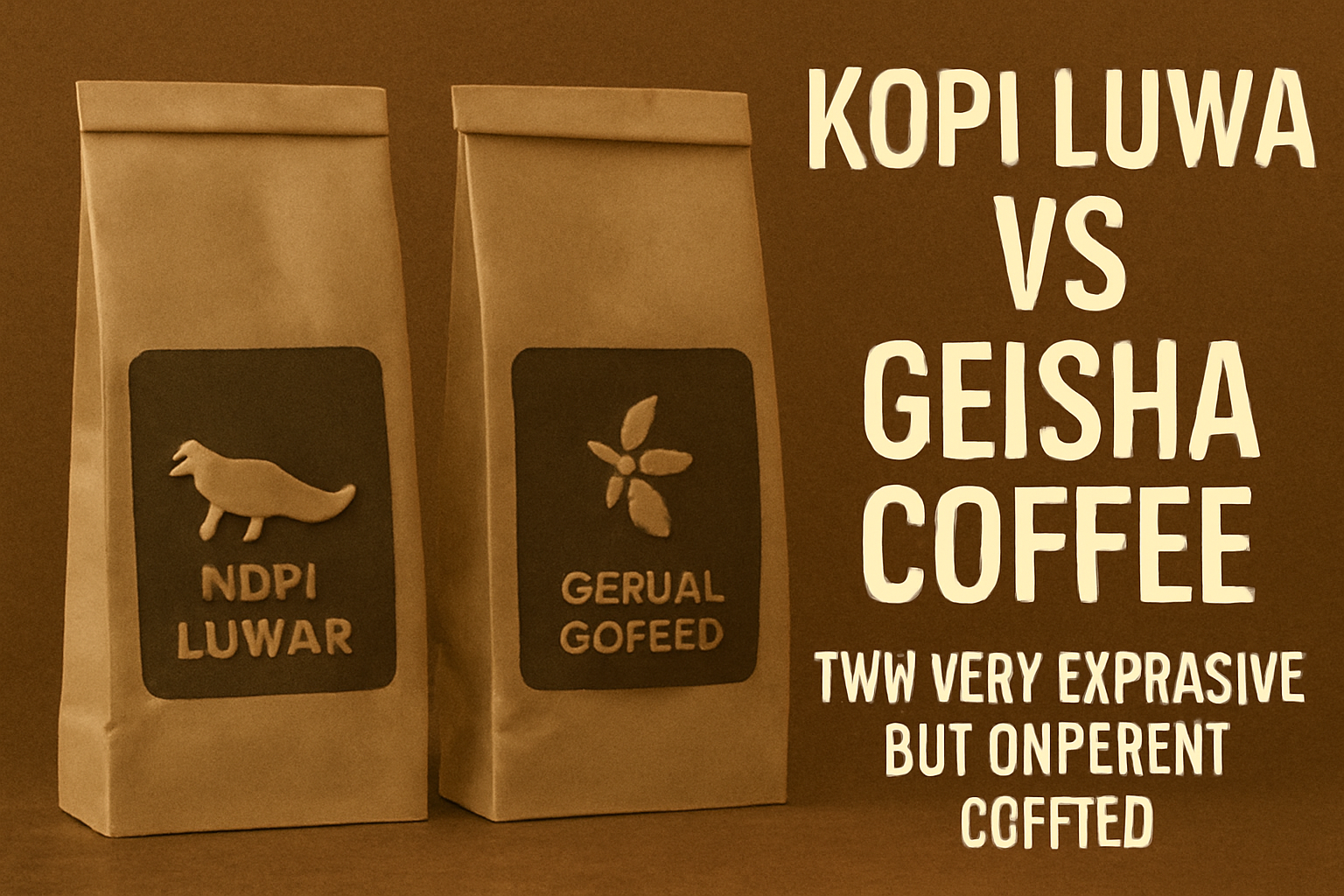 Kopi Luwak vs Geisha coffee comparison