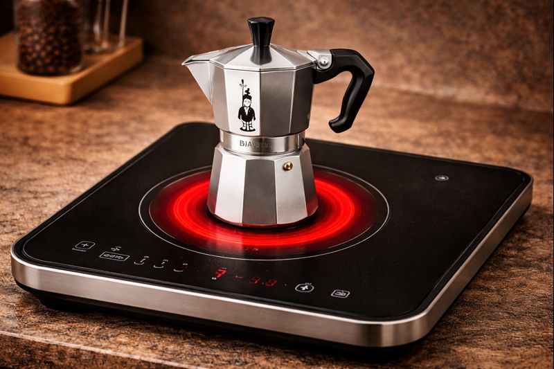 Moka Pot on Electric Stove:Complete Guide + Safety Tips