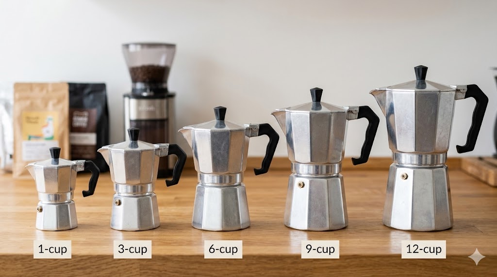 How Much Coffee for Moka Pot?Complete Size Chart