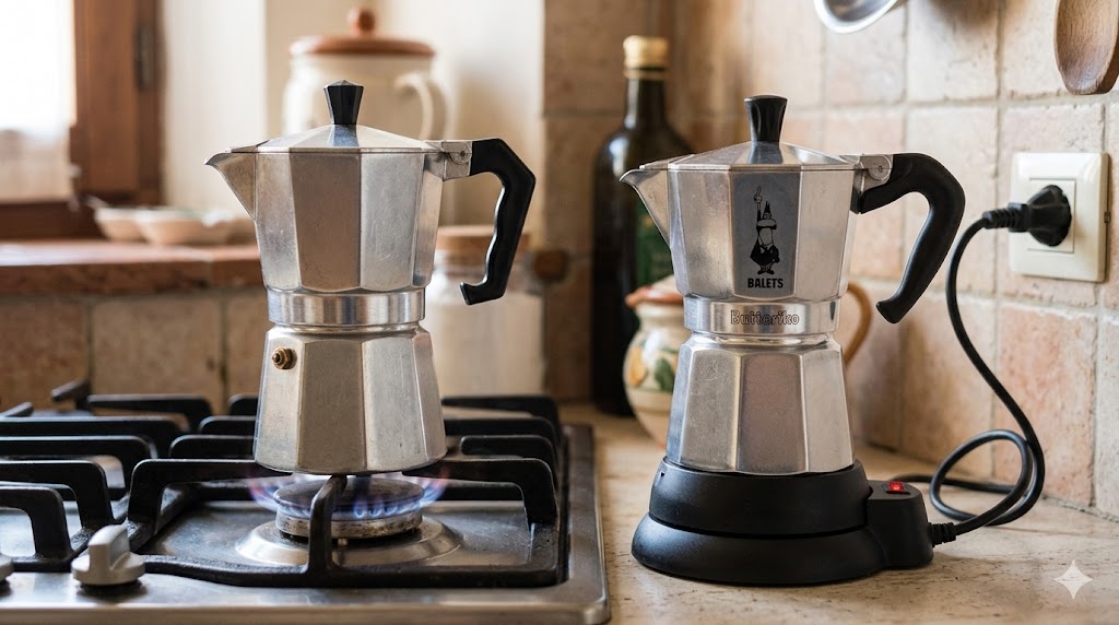 Stovetop vs Electric Moka Pot