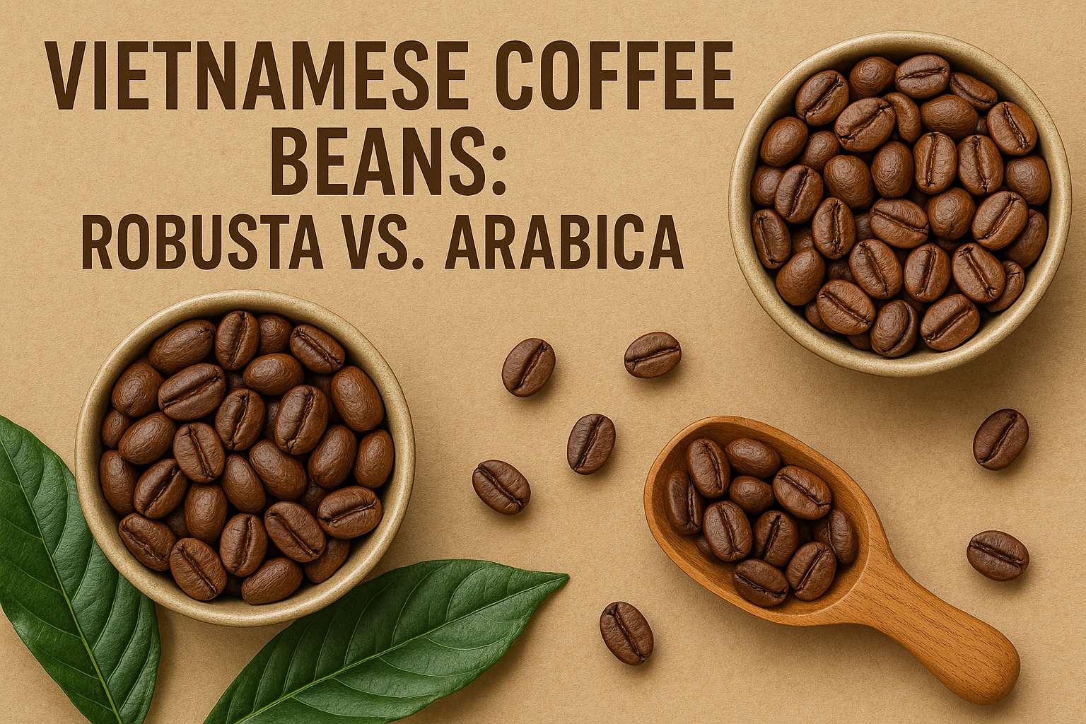 Vietnamese Coffee Beans Robusta vs Arabica