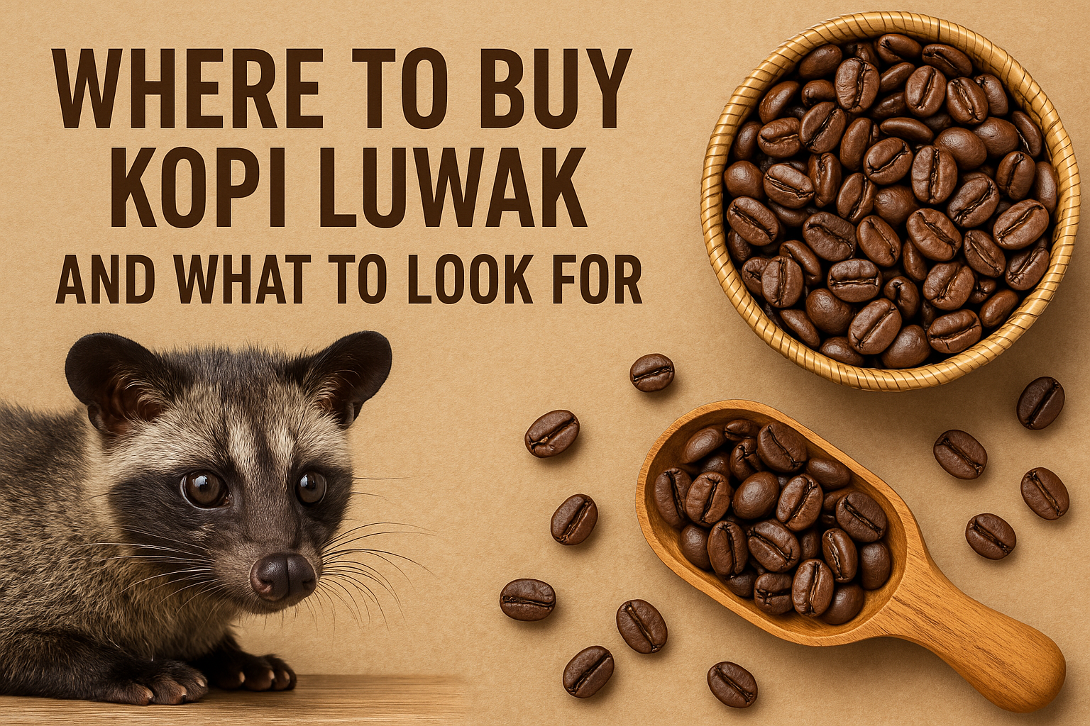 Where to Buy Kopi Luwak and What to Look For